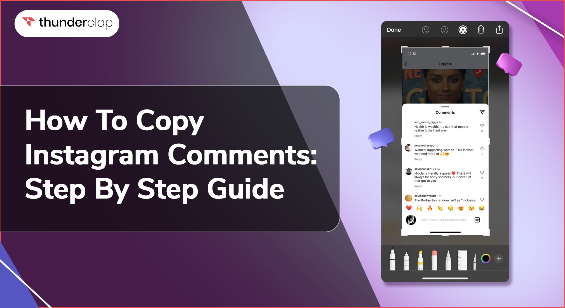 How To Copy Instagram Comments